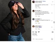 MLB fans gushing over Rockies host Giana Giardi at Coors Field.(Via Instagram)